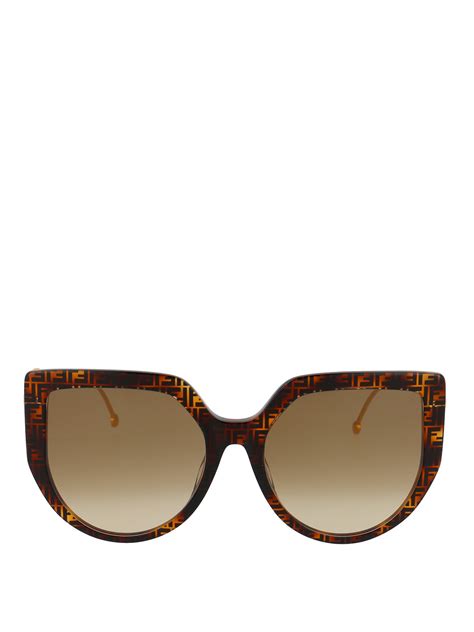 fendi ff glasses|Fendi geometric sunglasses.